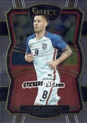 Sticker Clint Dempsey - Select Soccer 2017-2018 n. 154 - Panini