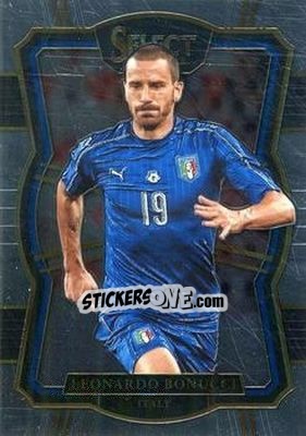 Sticker Leonardo Bonucci - Select Soccer 2017-2018 n. 160 - Panini