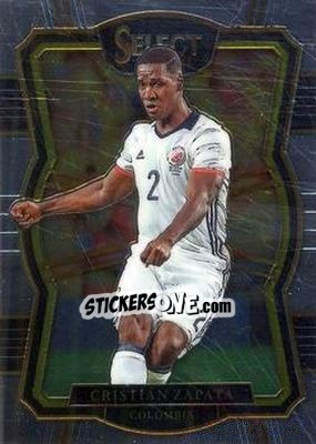 Sticker Cristian Zapata - Select Soccer 2017-2018 n. 164 - Panini