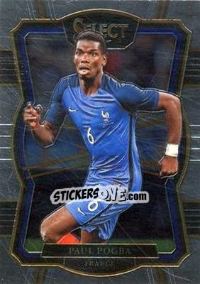 Sticker Paul Pogba - Select Soccer 2017-2018 n. 166 - Panini