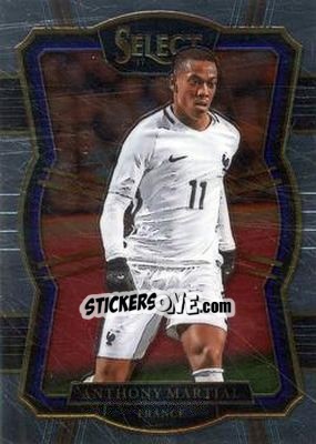 Sticker Anthony Martial - Select Soccer 2017-2018 - Panini
