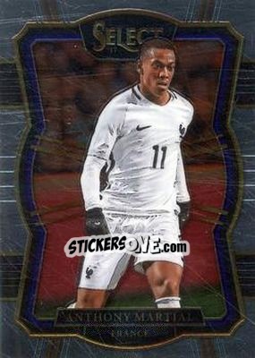 Sticker Anthony Martial - Select Soccer 2017-2018 n. 178 - Panini