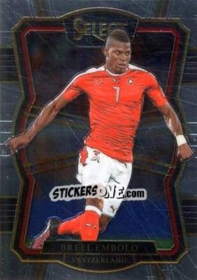 Cromo Breel Embolo - Select Soccer 2017-2018 - Panini