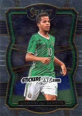 Sticker Giovani Dos Santos - Select Soccer 2017-2018 n. 184 - Panini