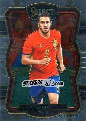 Sticker Koke - Select Soccer 2017-2018 - Panini