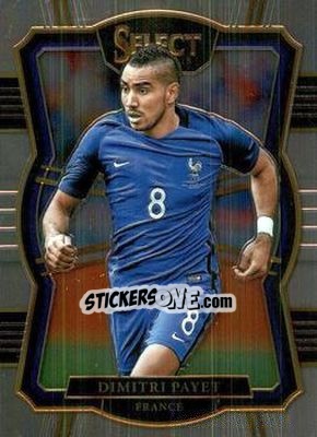Sticker Dimitri Payet - Select Soccer 2017-2018 n. 196 - Panini