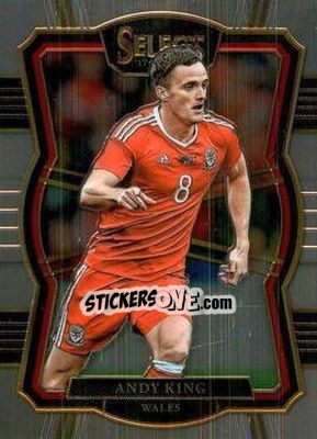 Figurina Andy King - Select Soccer 2017-2018 - Panini