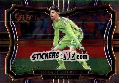 Sticker Thibaut Courtois - Select Soccer 2017-2018 n. 204 - Panini