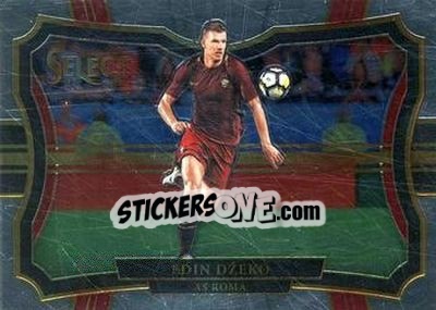 Sticker Edin Dzeko - Select Soccer 2017-2018 - Panini