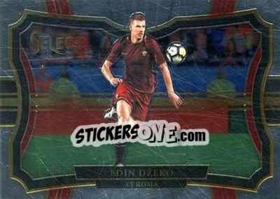 Sticker Edin Dzeko - Select Soccer 2017-2018 n. 208 - Panini