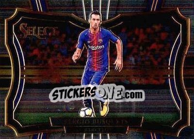 Sticker Sergio Busquets - Select Soccer 2017-2018 n. 209 - Panini