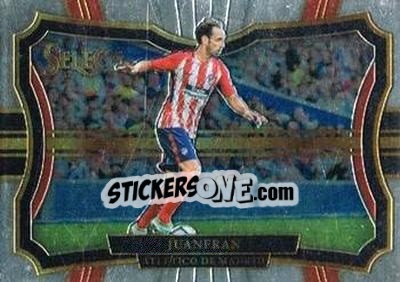 Figurina Juanfran - Select Soccer 2017-2018 - Panini