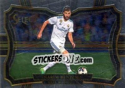 Sticker Karim Benzema - Select Soccer 2017-2018 - Panini