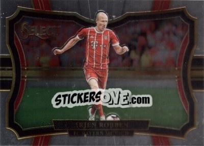 Sticker Arjen Robben - Select Soccer 2017-2018 n. 245 - Panini