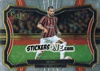 Sticker Suso - Select Soccer 2017-2018 n. 254 - Panini