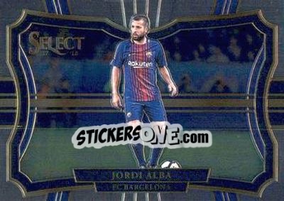 Sticker Jordi Alba - Select Soccer 2017-2018 n. 270 - Panini