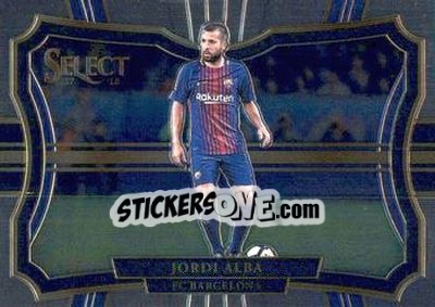 Cromo Jordi Alba - Select Soccer 2017-2018 - Panini