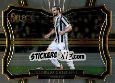 Sticker Giorgio Chiellini - Select Soccer 2017-2018 n. 272 - Panini
