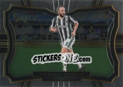 Sticker Gonzalo Higuain - Select Soccer 2017-2018 n. 297 - Panini