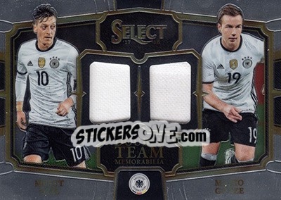 Sticker Mario Gotze / Mesut Ozil - Select Soccer 2017-2018 n. DT-GO - Panini