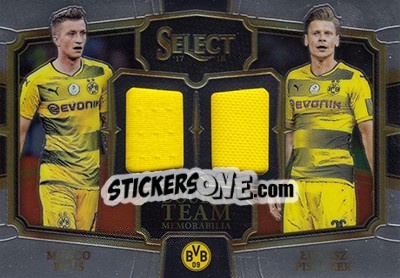 Sticker Lukasz Piszczek / Marco Reus - Select Soccer 2017-2018 n. DT-PR - Panini