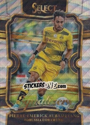 Sticker Pierre-Emerick Aubameyang - Select Soccer 2017-2018 n. EQ5 - Panini