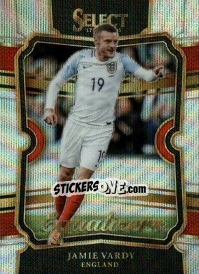 Sticker Jamie Vardy - Select Soccer 2017-2018 n. EQ12 - Panini