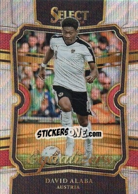 Sticker David Alaba - Select Soccer 2017-2018 n. EQ13 - Panini