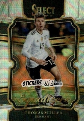 Sticker Thomas Muller - Select Soccer 2017-2018 n. EQ17 - Panini