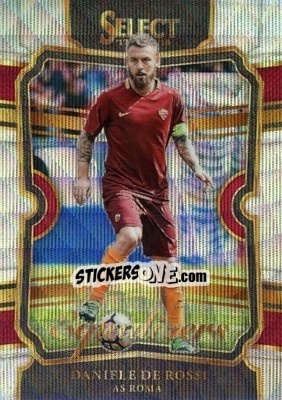 Sticker Daniele De Rossi - Select Soccer 2017-2018 n. EQ19 - Panini