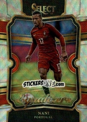 Sticker Nani - Select Soccer 2017-2018 n. EQ24 - Panini