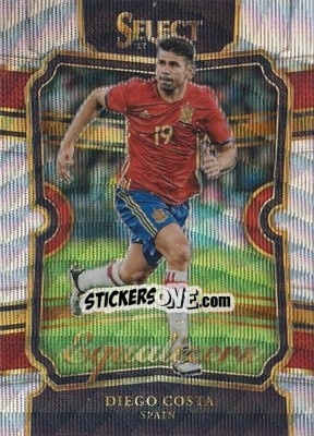 Sticker Diego Costa - Select Soccer 2017-2018 n. EQ25 - Panini