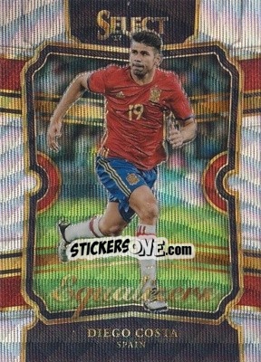 Sticker Diego Costa - Select Soccer 2017-2018 - Panini