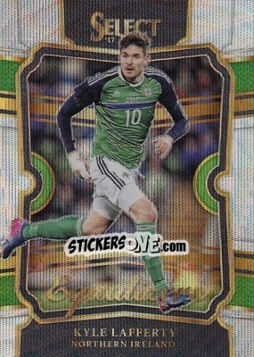 Sticker Kyle Lafferty - Select Soccer 2017-2018 n. EQ34 - Panini