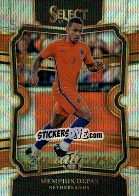 Sticker Memphis Depay - Select Soccer 2017-2018 n. EQ36 - Panini