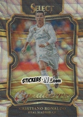 Sticker Cristiano Ronaldo - Select Soccer 2017-2018 n. EQ38 - Panini