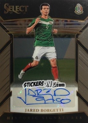 Sticker Jared Borgetti - Select Soccer 2017-2018 n. HS-JB - Panini