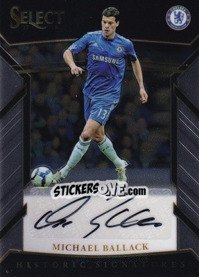 Sticker Michael Ballack - Select Soccer 2017-2018 n. HS-MB - Panini