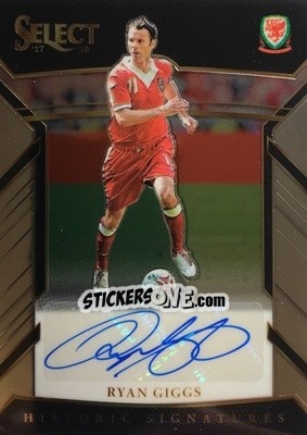Sticker Ryan Giggs - Select Soccer 2017-2018 n. HS-RG - Panini