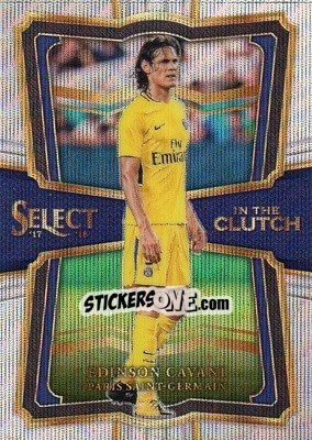 Sticker Edinson Cavani - Select Soccer 2017-2018 n. IC17 - Panini