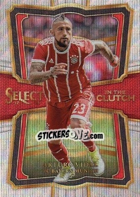 Sticker Arturo Vidal - Select Soccer 2017-2018 n. IC24 - Panini