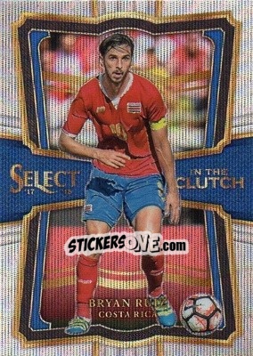 Sticker Bryan Ruiz - Select Soccer 2017-2018 n. IC27 - Panini