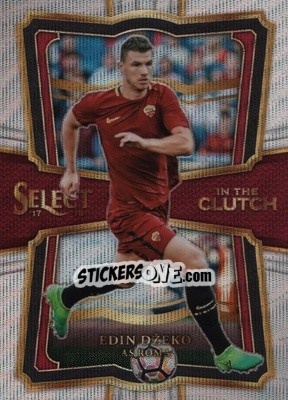 Sticker Edin Dzeko - Select Soccer 2017-2018 n. IC36 - Panini