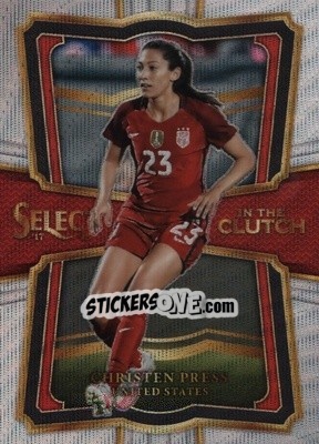 Sticker Christen Press - Select Soccer 2017-2018 n. IC40 - Panini