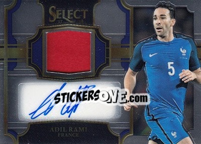 Sticker Adil Rami - Select Soccer 2017-2018 n. JA-ARA - Panini