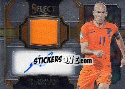 Sticker Arjen Robben - Select Soccer 2017-2018 n. JA-ARO - Panini