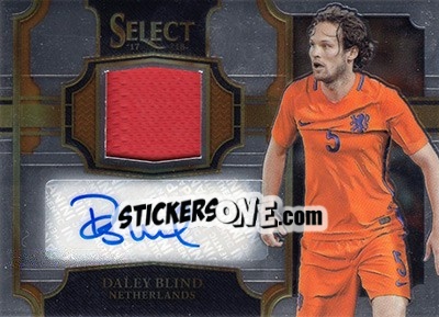 Sticker Daley Blind - Select Soccer 2017-2018 n. JA-DB - Panini