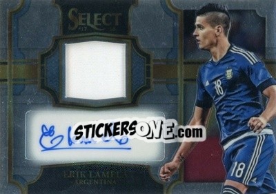 Sticker Erik Lamela - Select Soccer 2017-2018 n. JA-EL - Panini