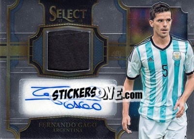 Sticker Fernando Gago - Select Soccer 2017-2018 n. JA-FG - Panini
