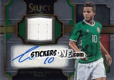 Sticker Giovani Dos Santos - Select Soccer 2017-2018 - Panini